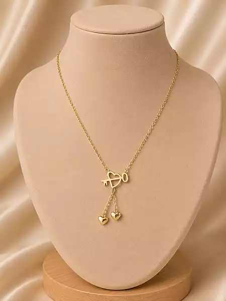 Premium Heart Charm Pendant Necklace